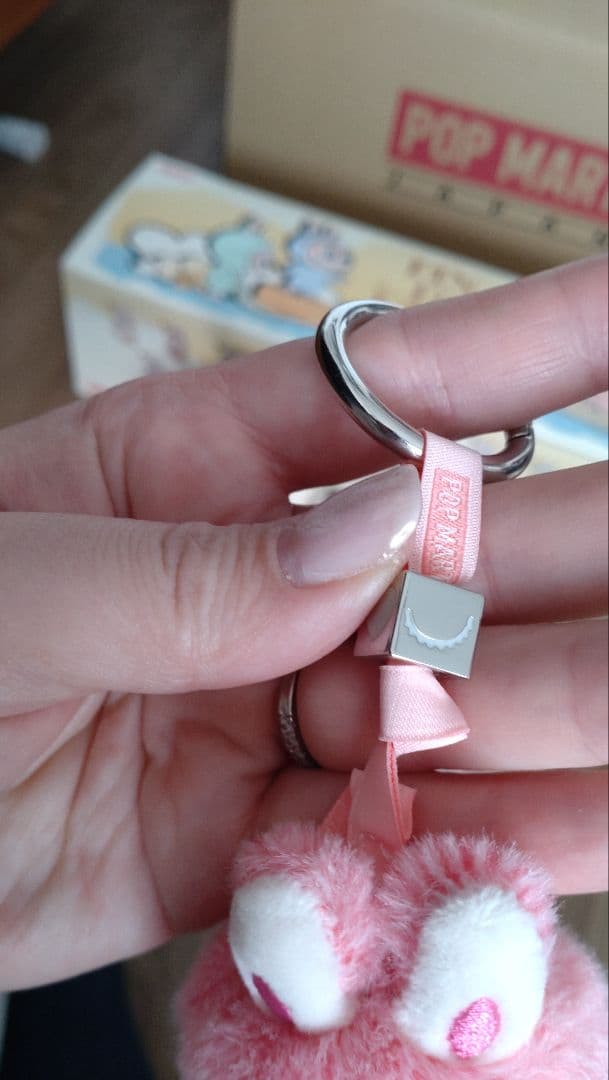 マ*サ様 LABUBU☆イニシャルラブブ☆シークレット - 色: ピンク