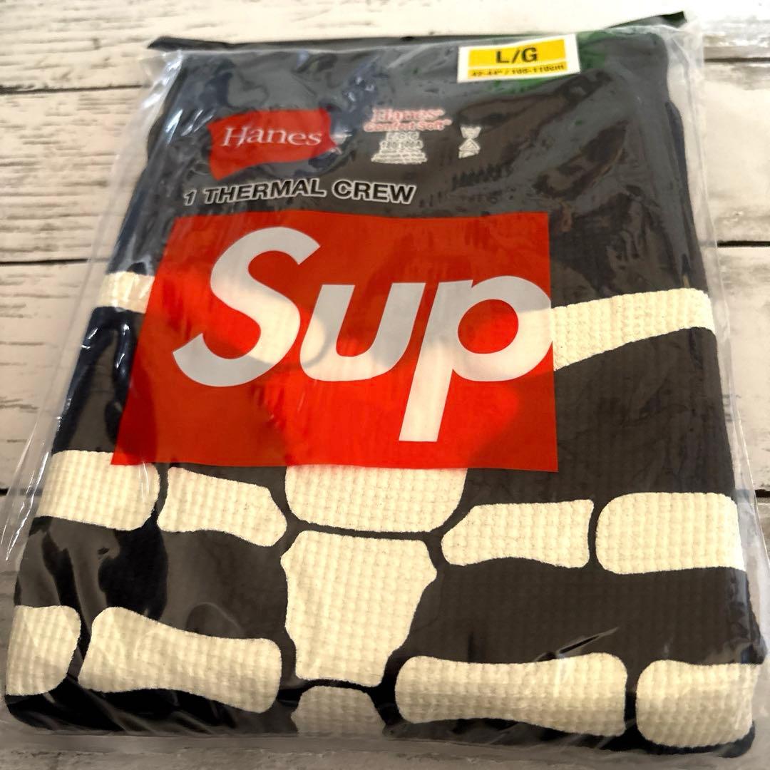 Supreme Thermal Lサイズ シュプリーム サーマル 黒