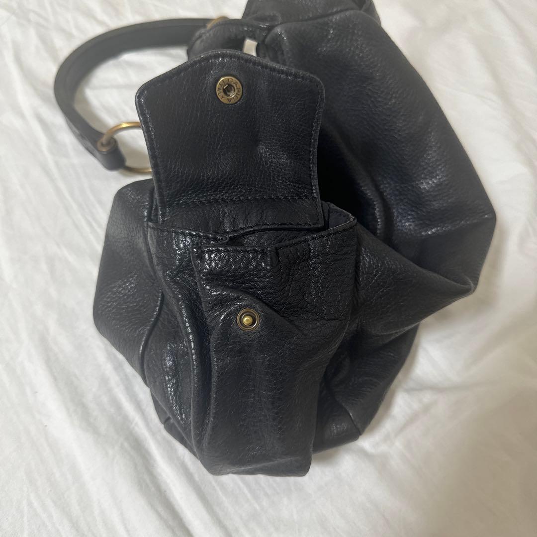 バッグ 2000s miu miu archive Pocket Leather Bag