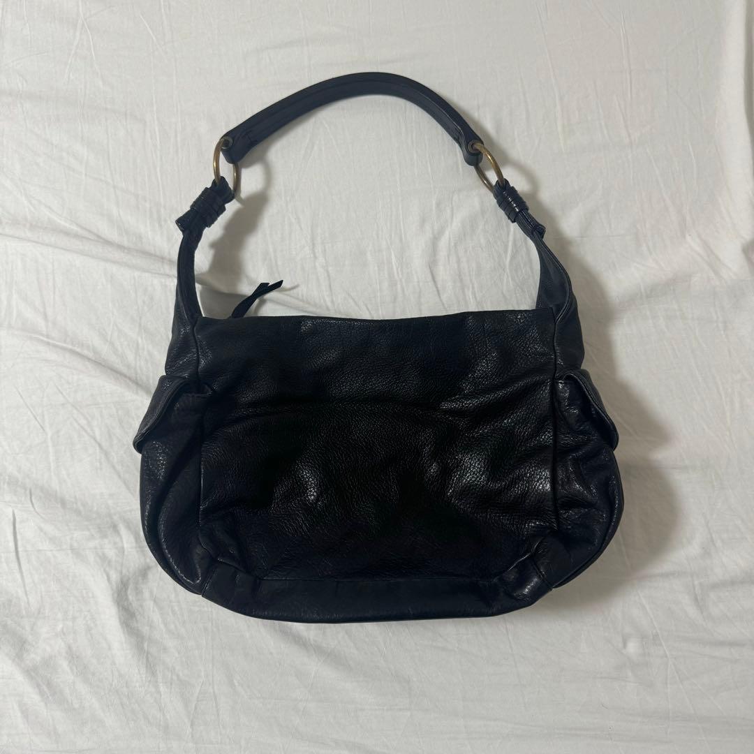 バッグ 2000s miu miu archive Pocket Leather Bag