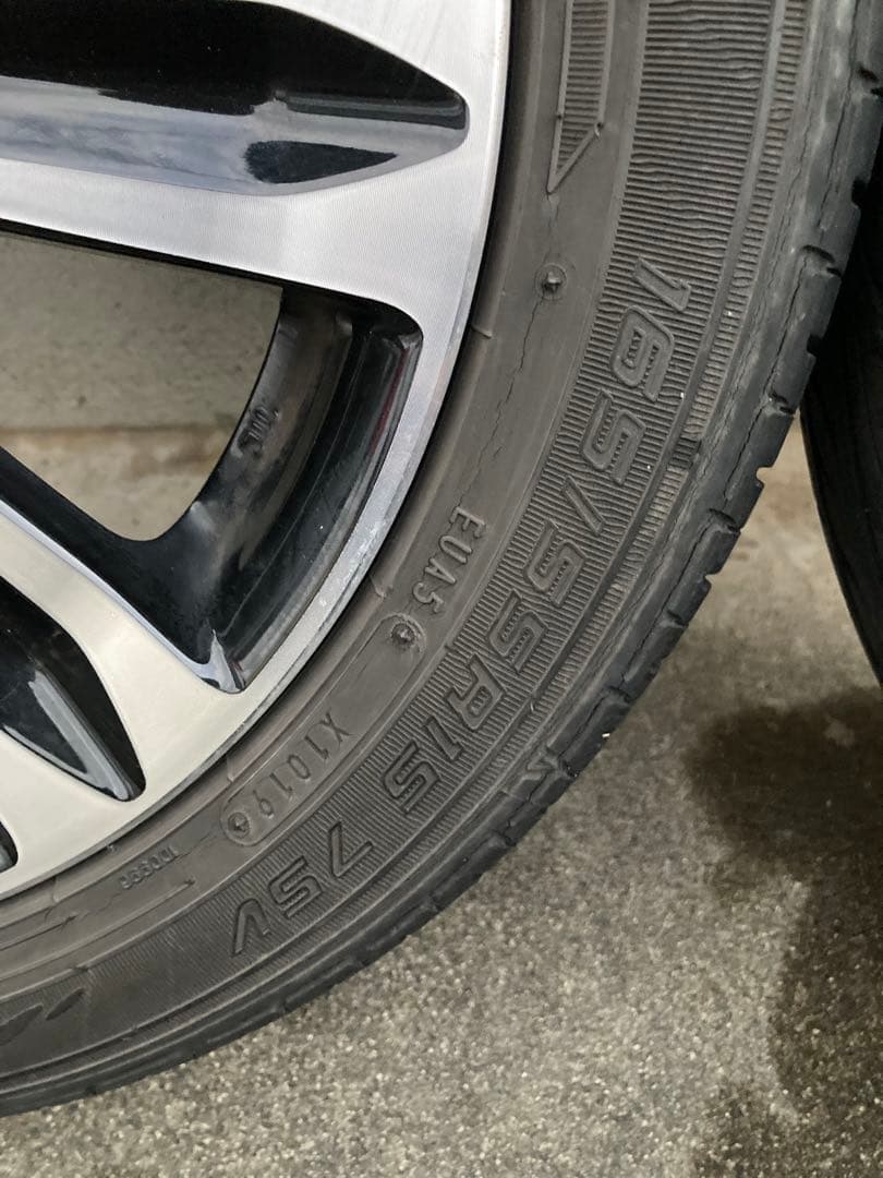 タントカスタム　600s 純正ホイール　　その⑤