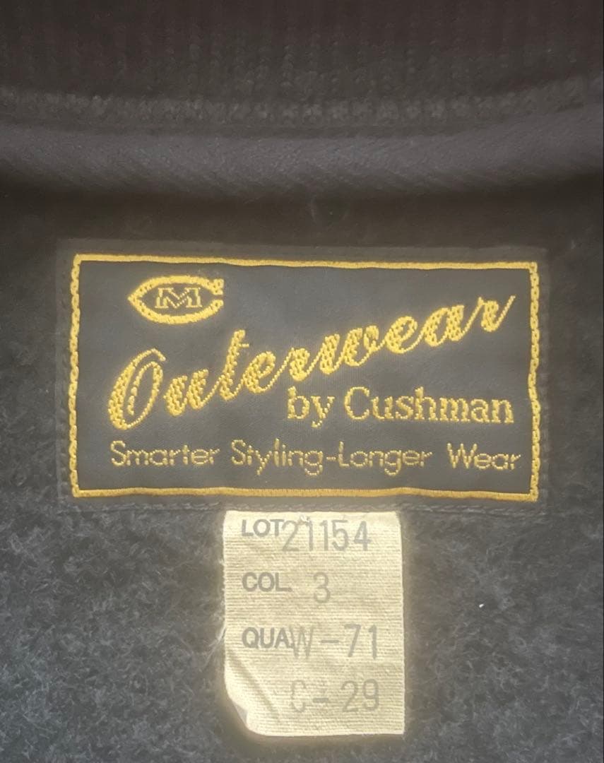 クッシュマン ビーチクロス ファラオジャケット L ごま塩 21154