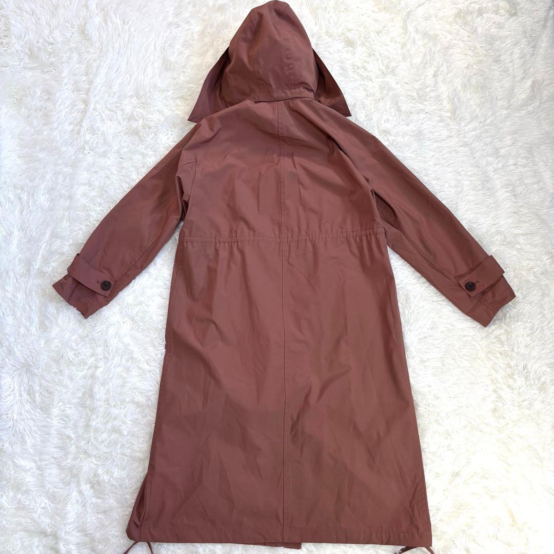ルーニィ 40th記念モデル ロングコート ライナー付き ピンクブラウン M