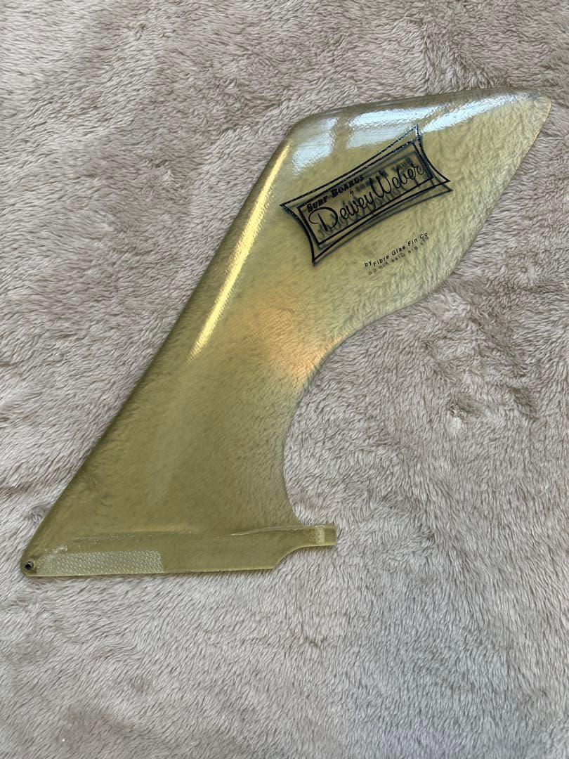 Dewey Weber サーフボードフィン クリア