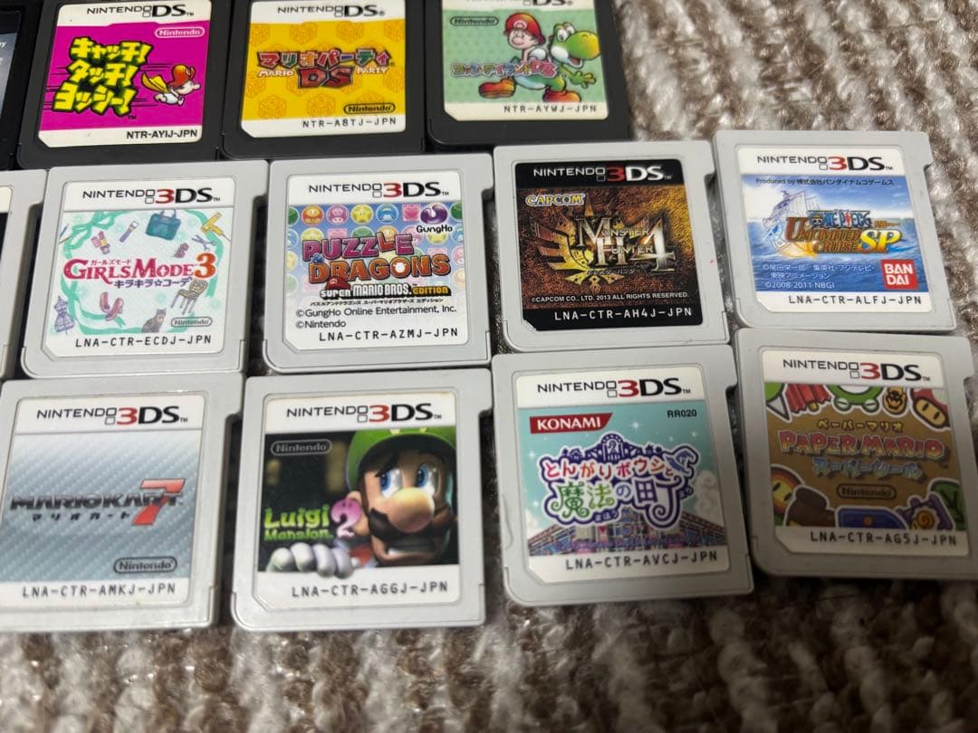 バラ売り不可DS 3DSソフトまとめ売り
