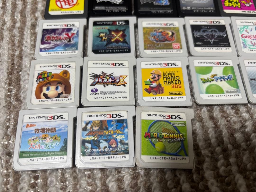 バラ売り不可DS 3DSソフトまとめ売り