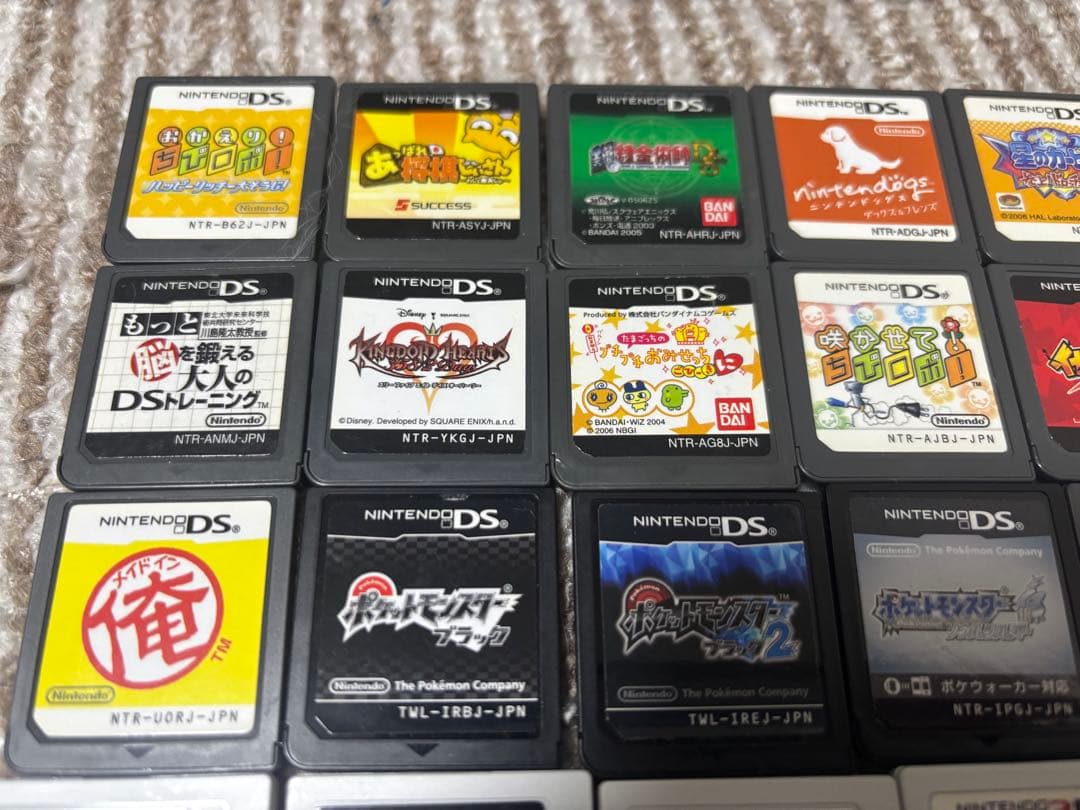 バラ売り不可DS 3DSソフトまとめ売り
