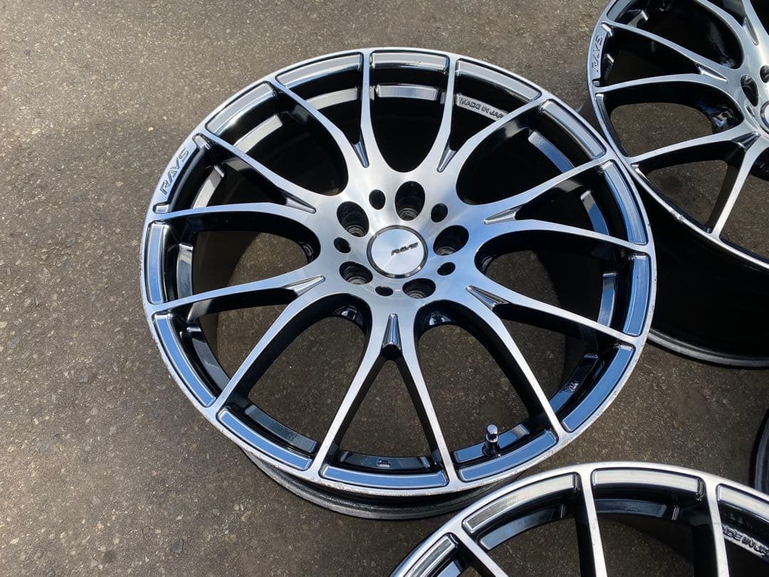 k*u様 レア！RAYS HOMURA 2×7 19×8.5J +45 114.