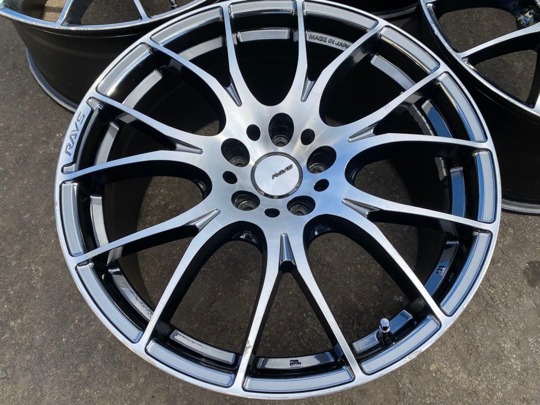 k*u様 レア！RAYS HOMURA 2×7 19×8.5J +45 114.