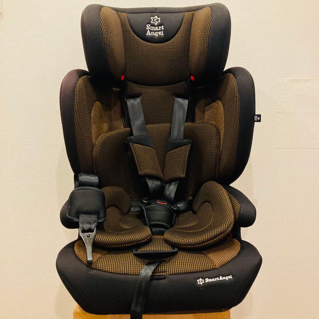 スマートエンジェル ジュニアシート FIX-BR ISOFIX ブラウン