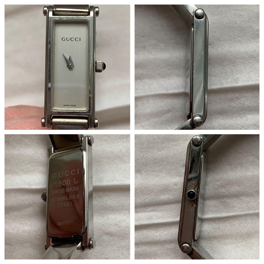 稼働品！グッチ♦︎1500L♦︎レディース腕時計