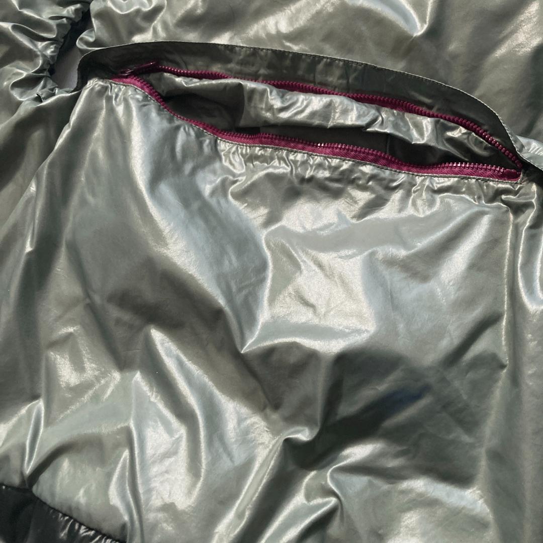 【美品/大きいサイズ】DUVETICA　FEBE ダウンベスト 光沢 44