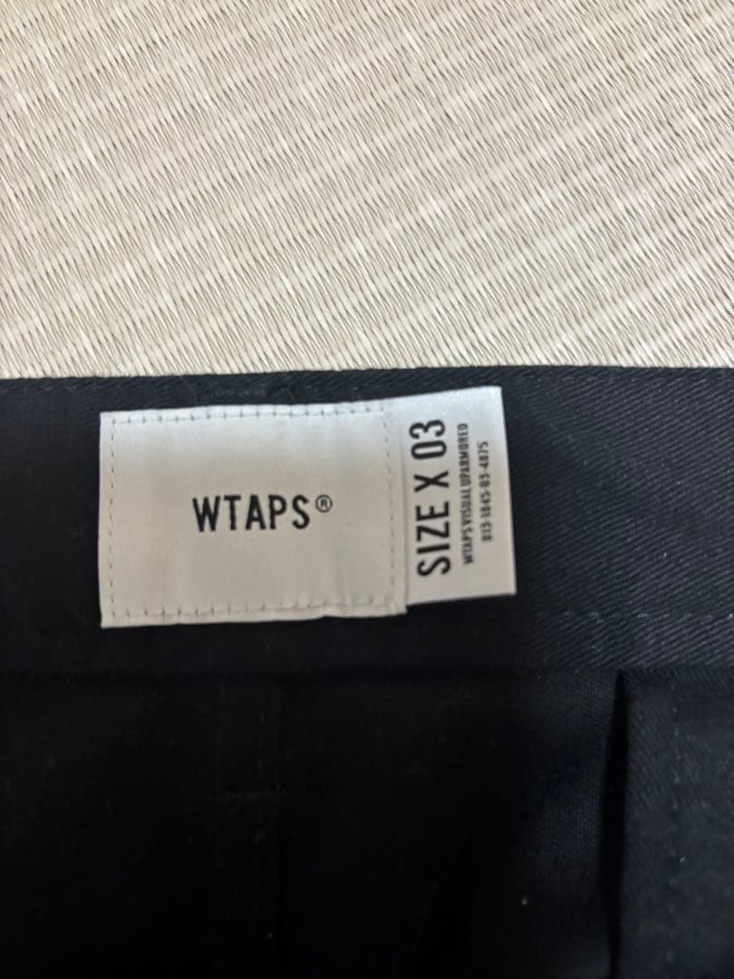 WTAPS ブラック チノパンツ サイズX 03 WTAPS 20AW BIZZ