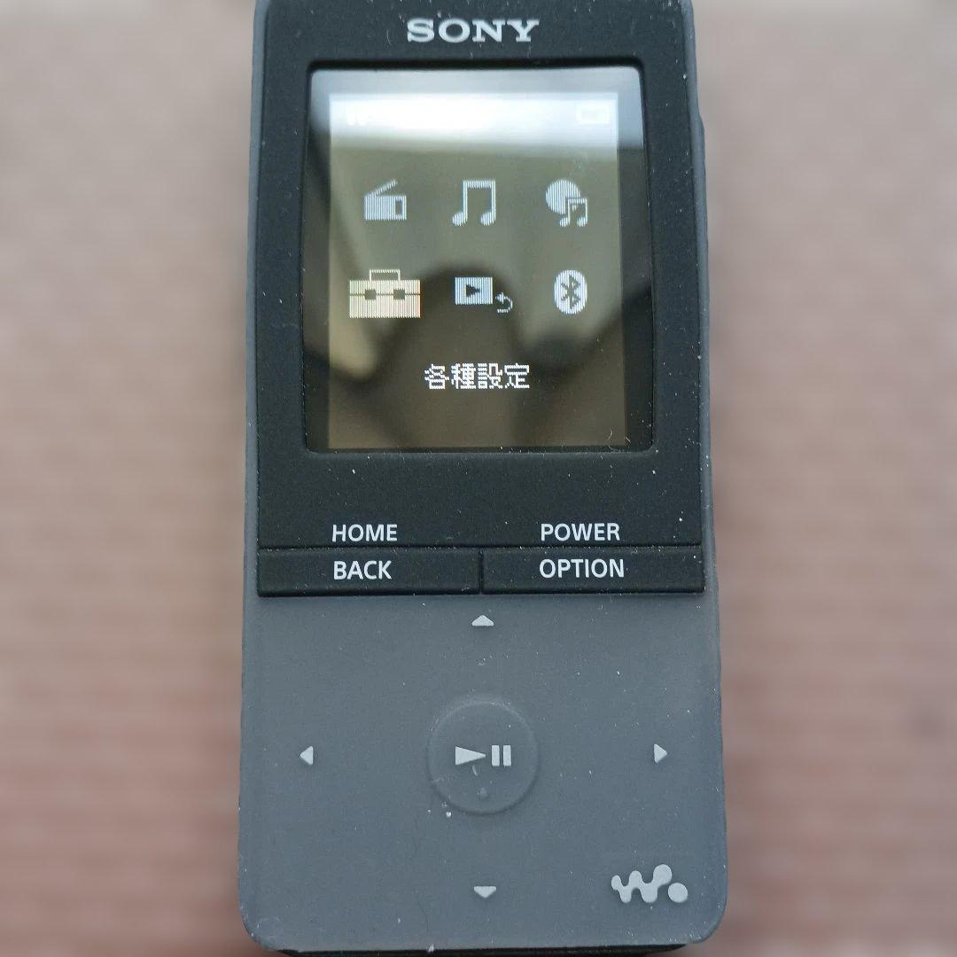 SONY NW-S313 4GB デジタルオーディオプレーヤー ブラック