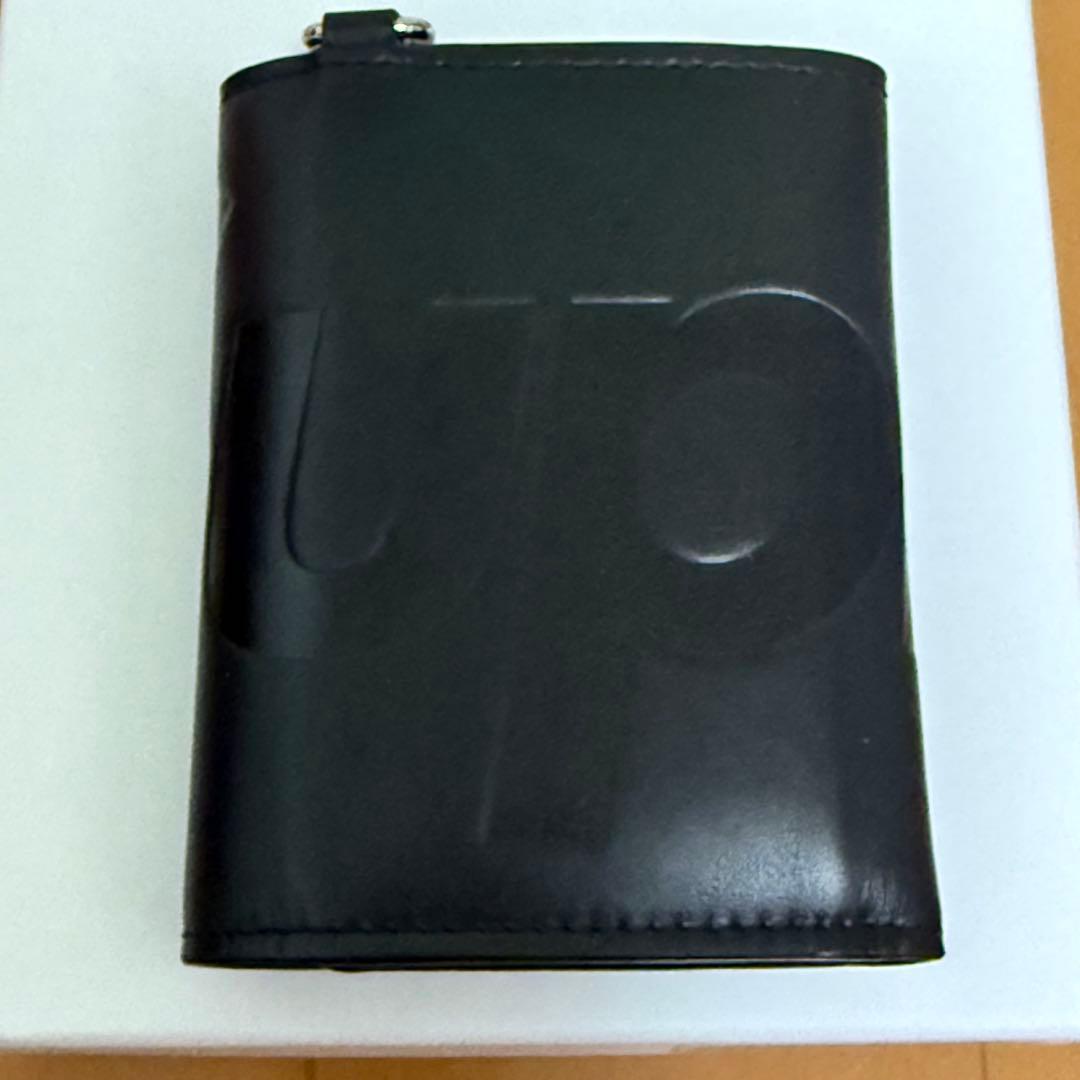 【最安値】 Supreme Leather Chain Wallet Black
