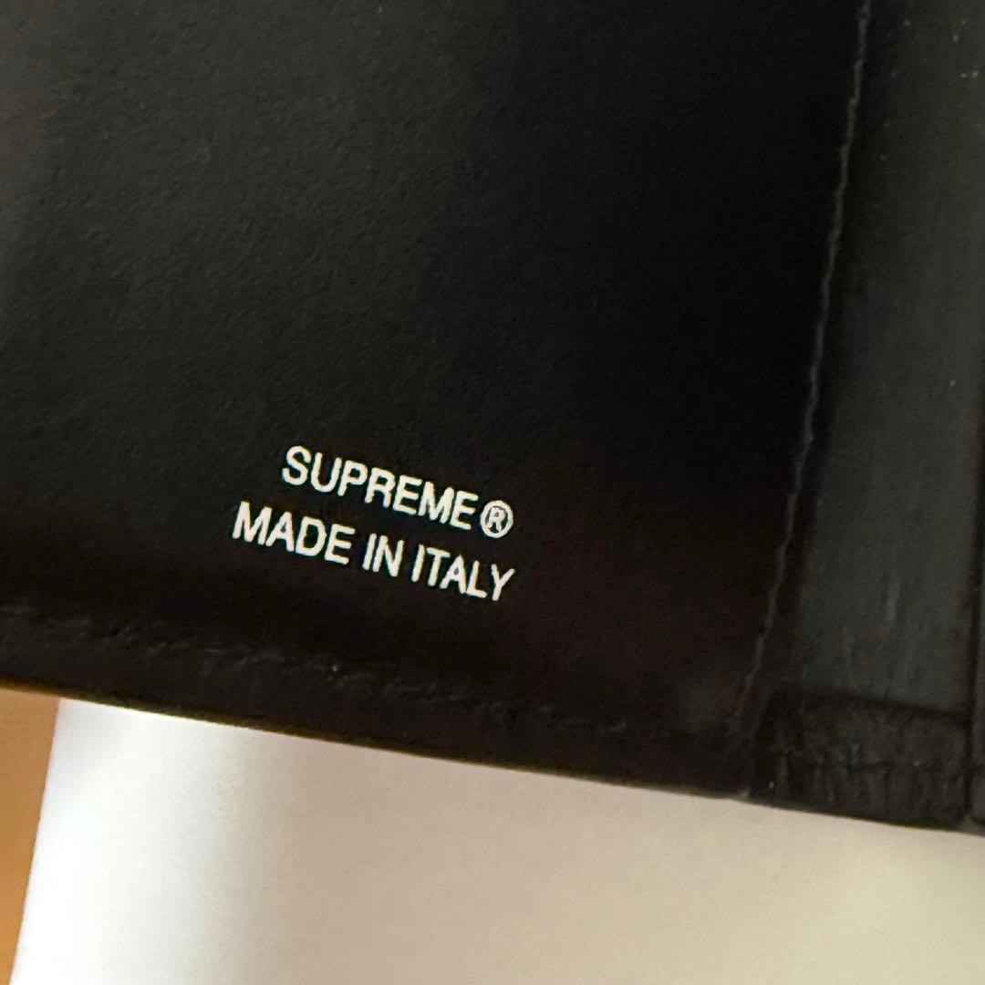 【最安値】 Supreme Leather Chain Wallet Black