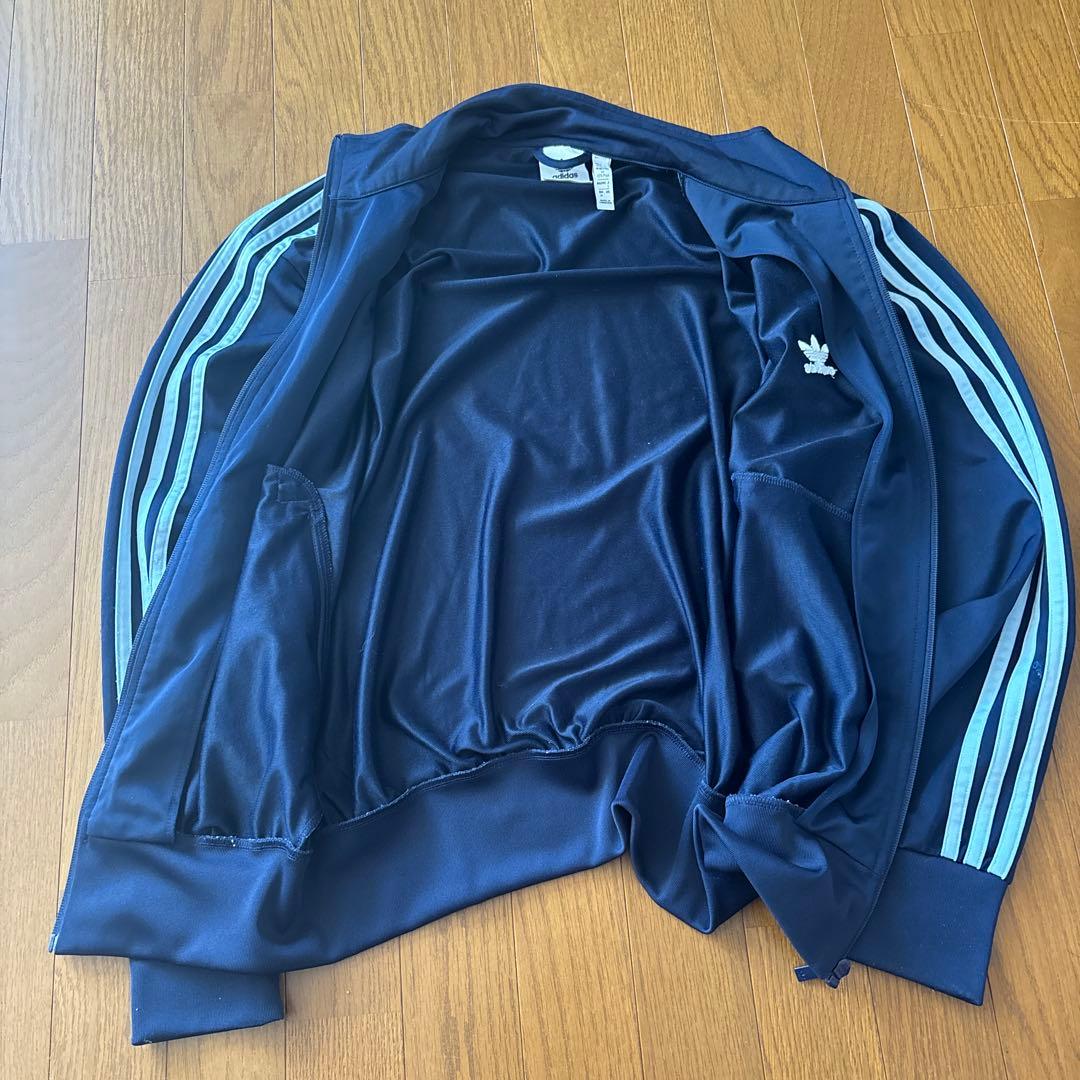 adidas original トラックジャケット　L size 水色