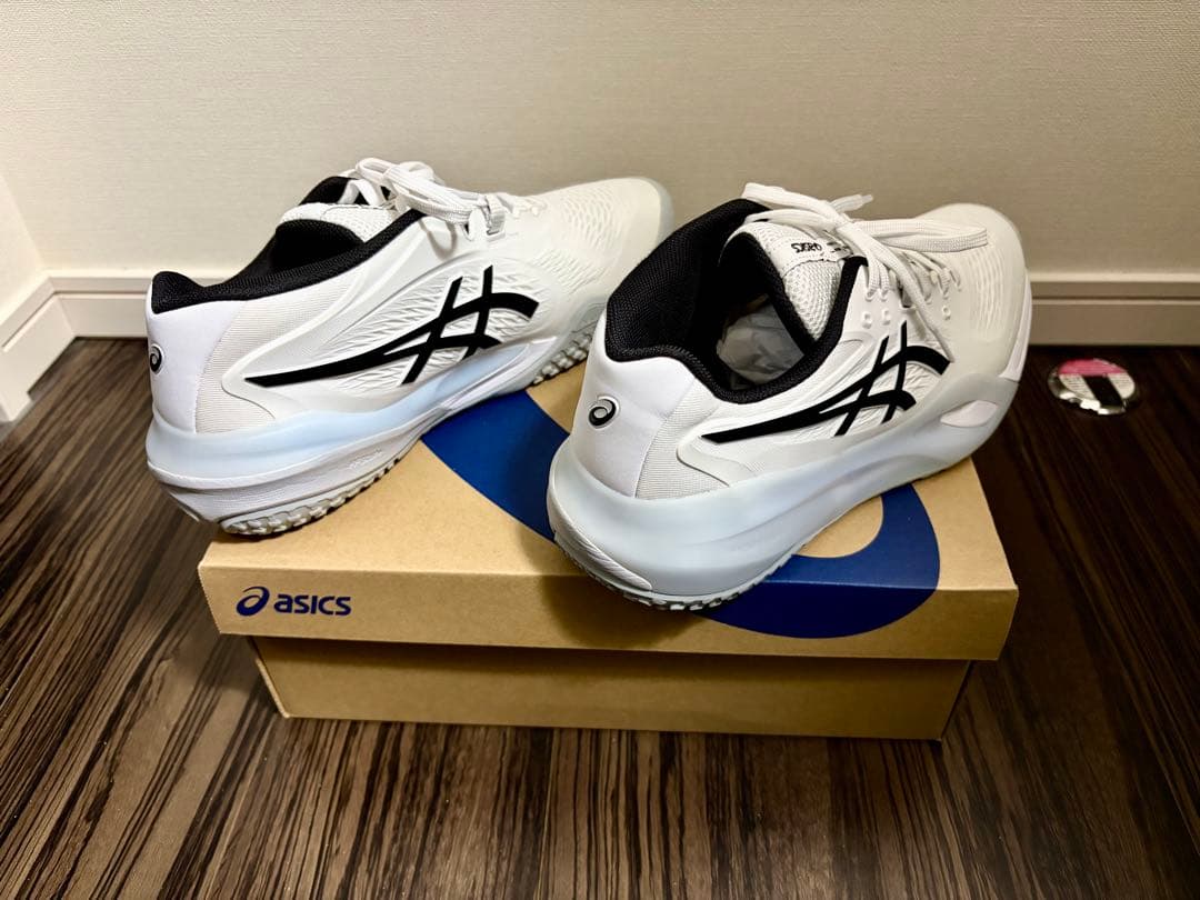 超美品 asics GEL-RESOLUTION X オムニ・クレー 27.5