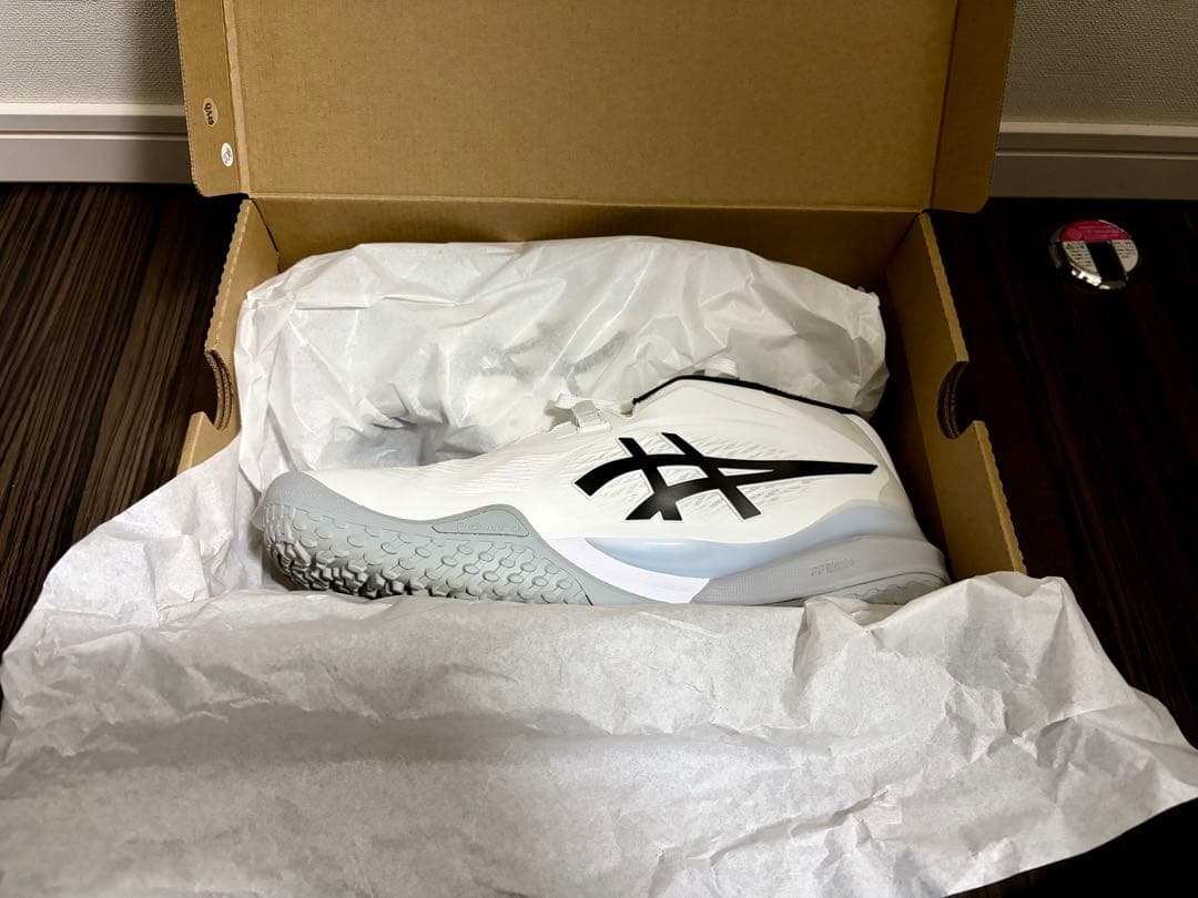 超美品 asics GEL-RESOLUTION X オムニ・クレー 27.5