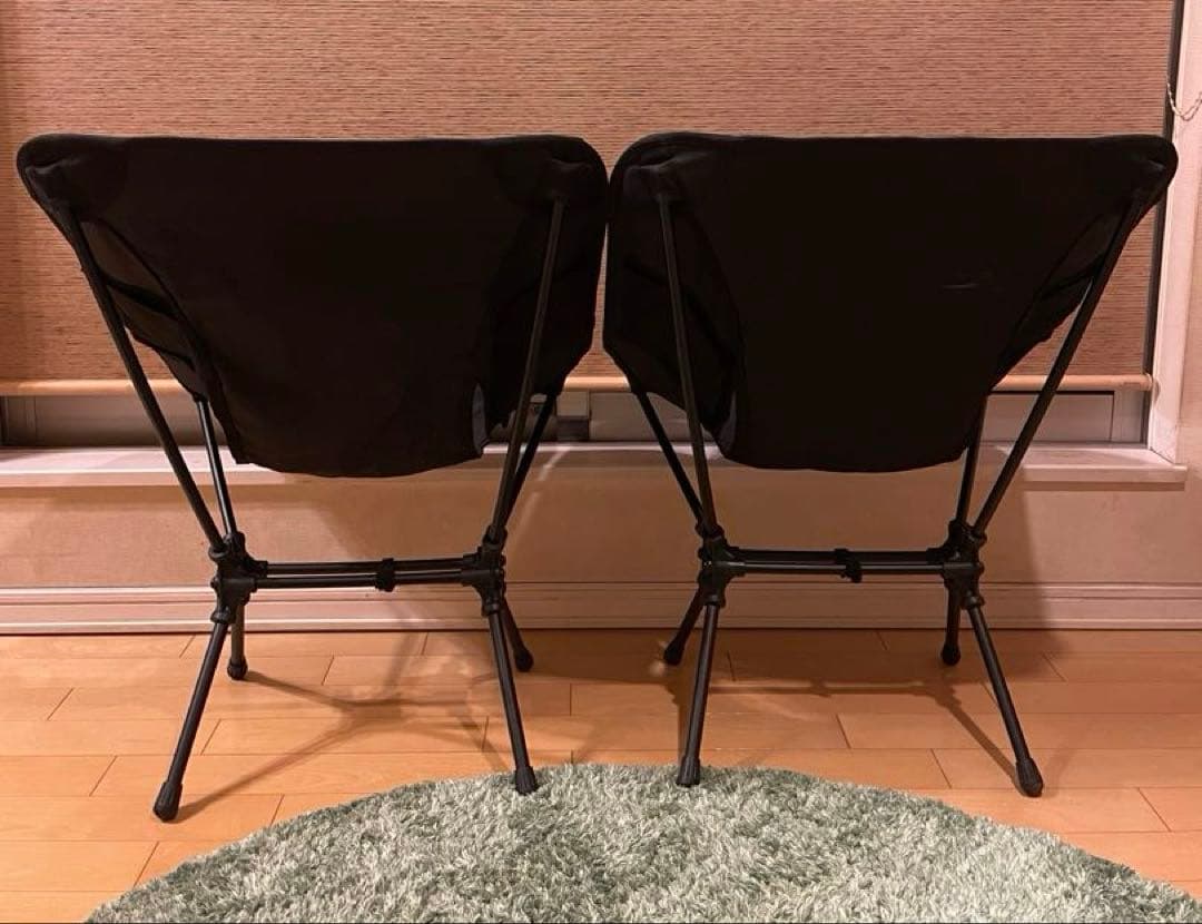 ONETIGRIS アウトドアチェア 2脚セット ブラック