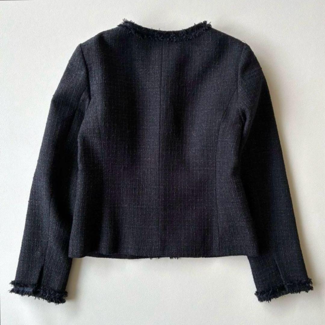 LAUTREAMONT　ツイードノーカラージャケット