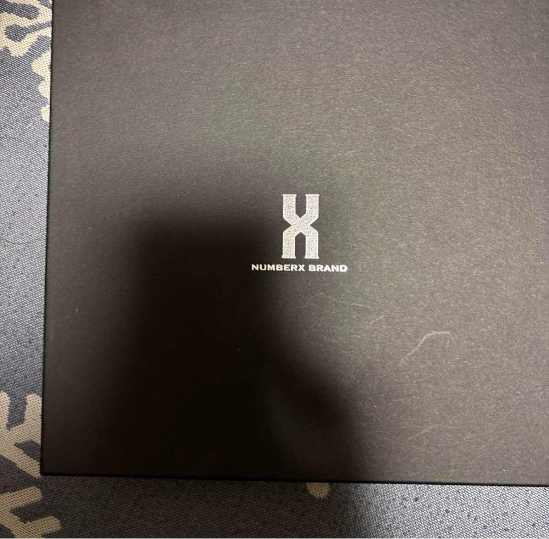 NUMBERX BRAND ブラッククリスタルネックレス