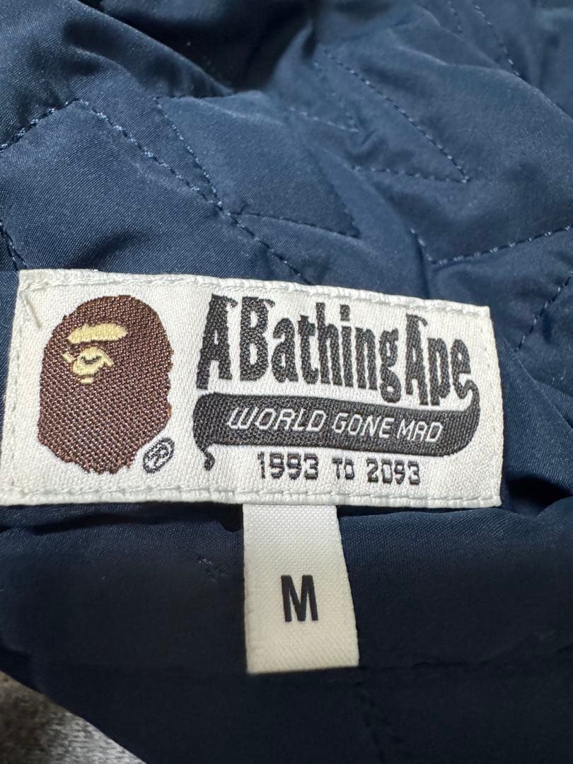 A BATHING APE スタジャン リバー シブルジャケット　Mサイズ