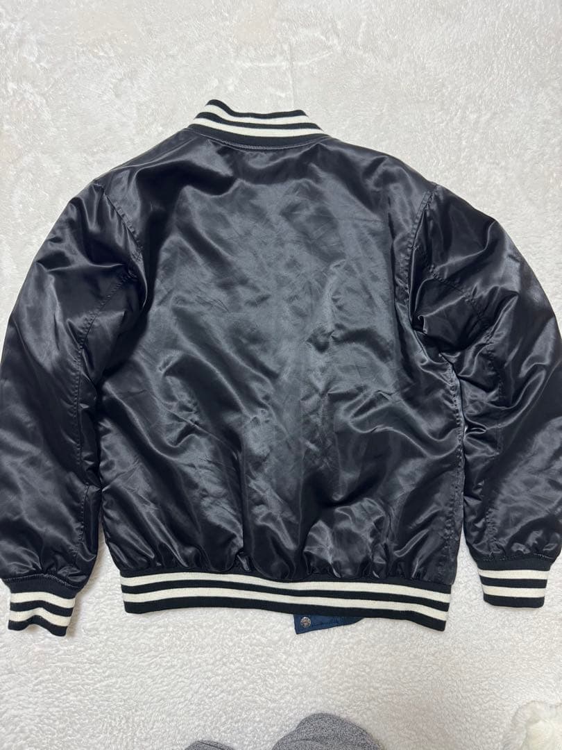 A BATHING APE スタジャン リバー シブルジャケット　Mサイズ