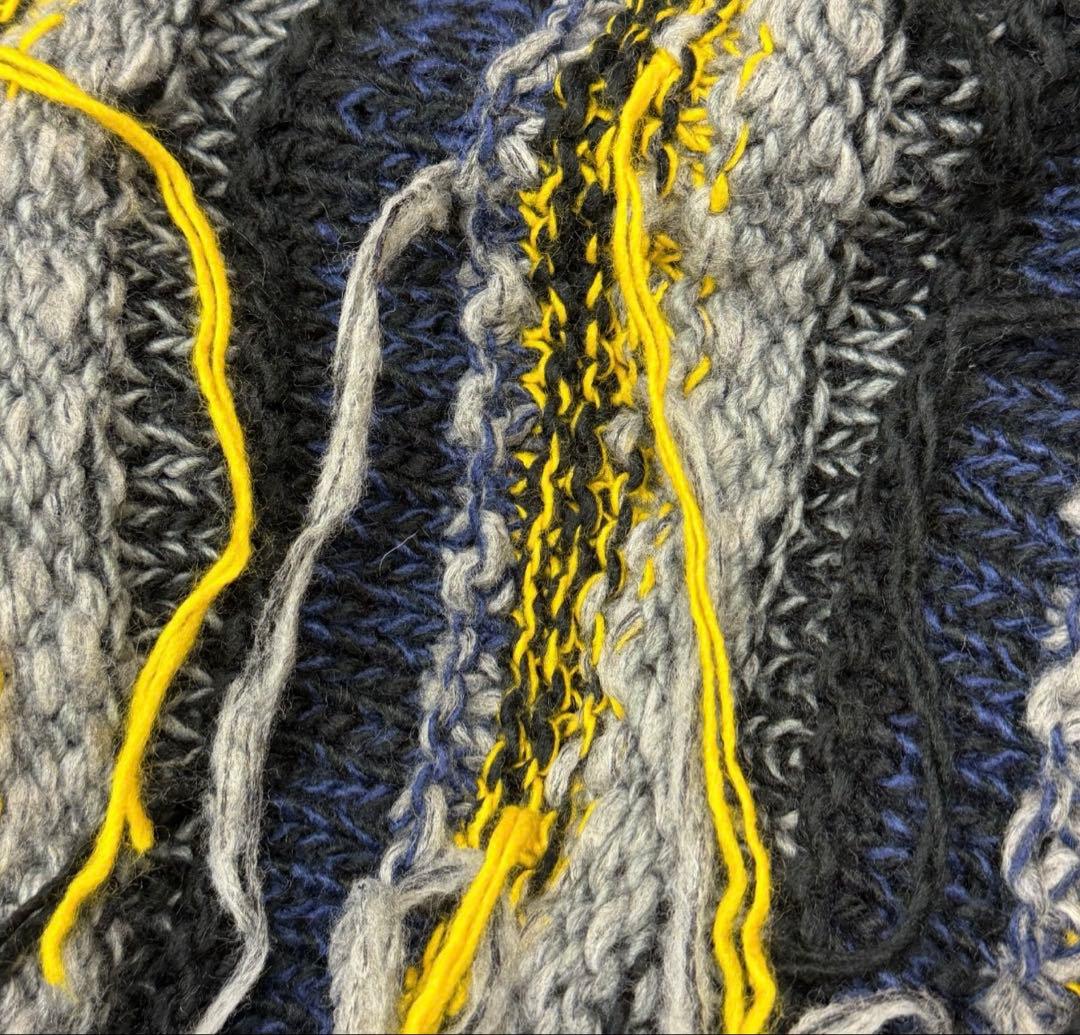 未使用品 DISCOVERED 24AW MIX KNIT SLEEVE