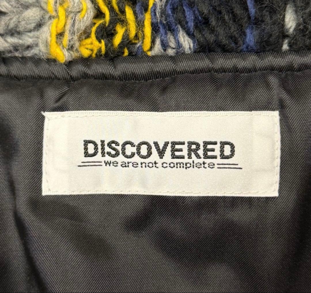 未使用品 DISCOVERED 24AW MIX KNIT SLEEVE