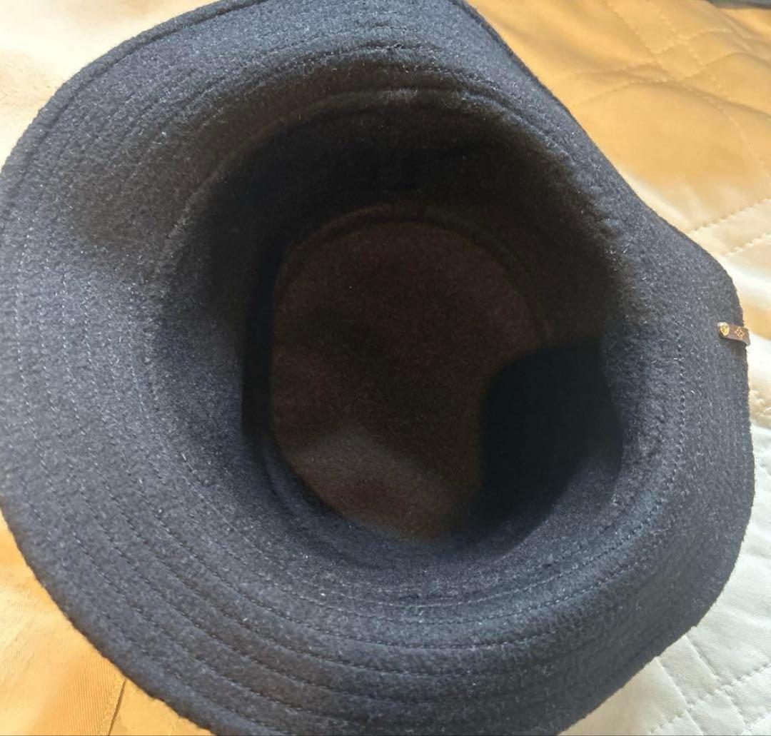 ルイヴィトン バケットハット リバーシブル モノグラム ブラック