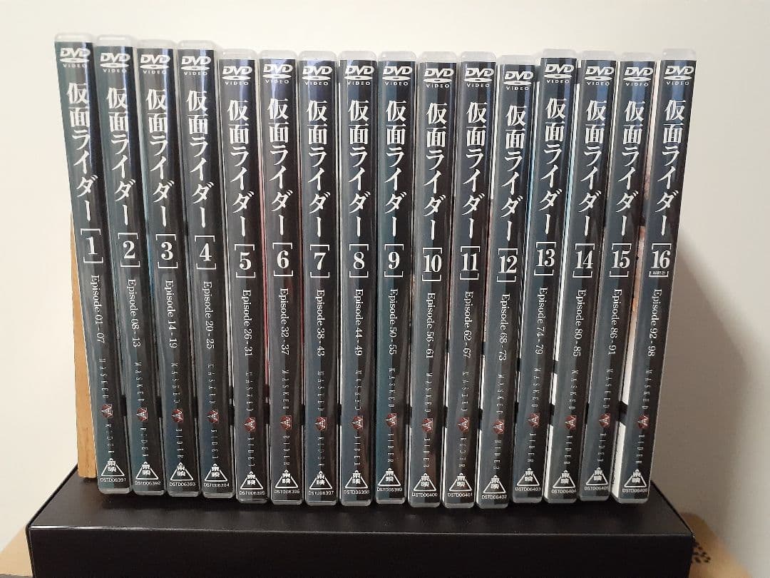 仮面ライダー DVD 全16巻セット
