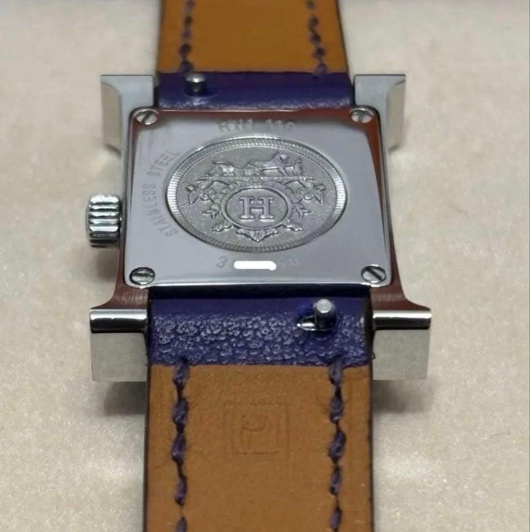 【HERMES】Hウォッチミニ　HH1.110 ドゥブルトゥール［未使用］