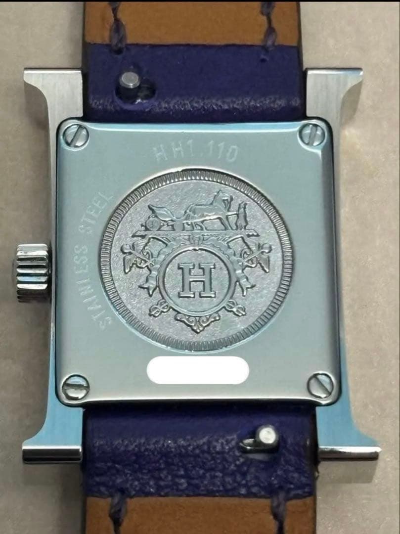 【HERMES】Hウォッチミニ　HH1.110 ドゥブルトゥール［未使用］