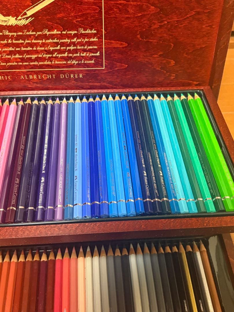 ファーバーカステル 色鉛筆100 木箱入り