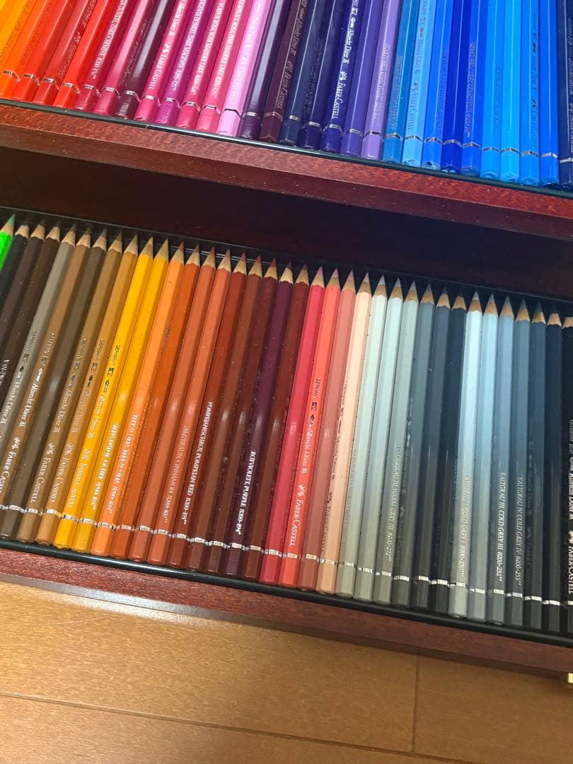 ファーバーカステル 色鉛筆100 木箱入り