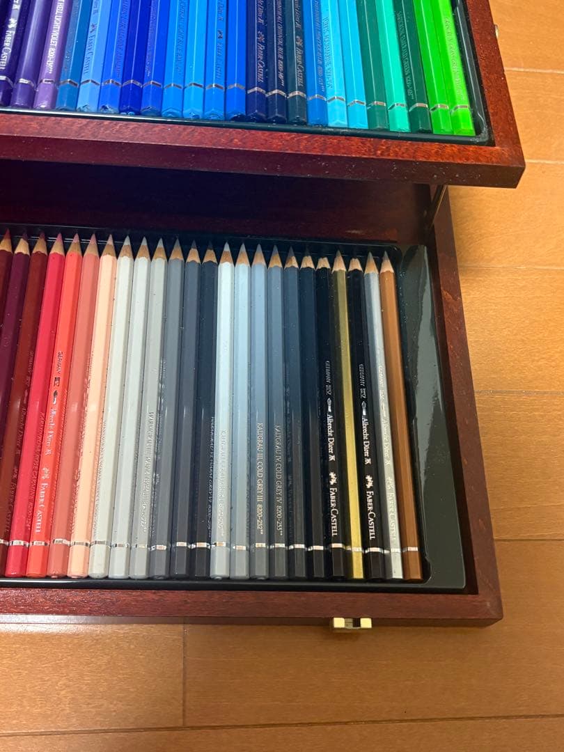ファーバーカステル 色鉛筆100 木箱入り