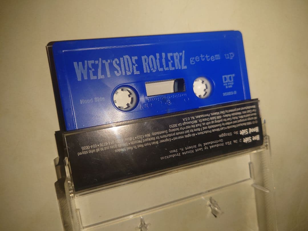 洋楽 WESTSIDE ROLLERZ single tape!! G-FUNK