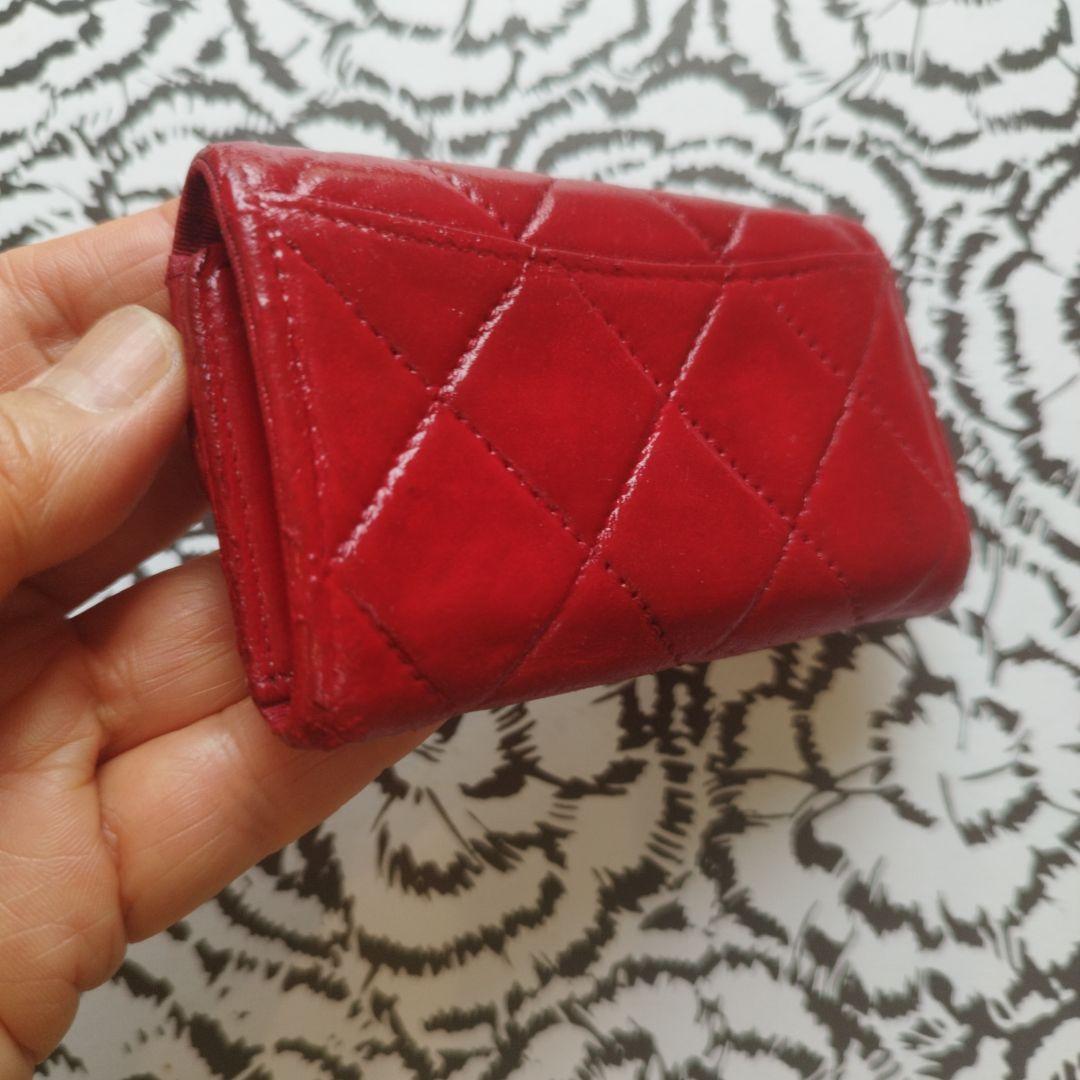 シャネルマトラッセ　キーケース　斜めがけ