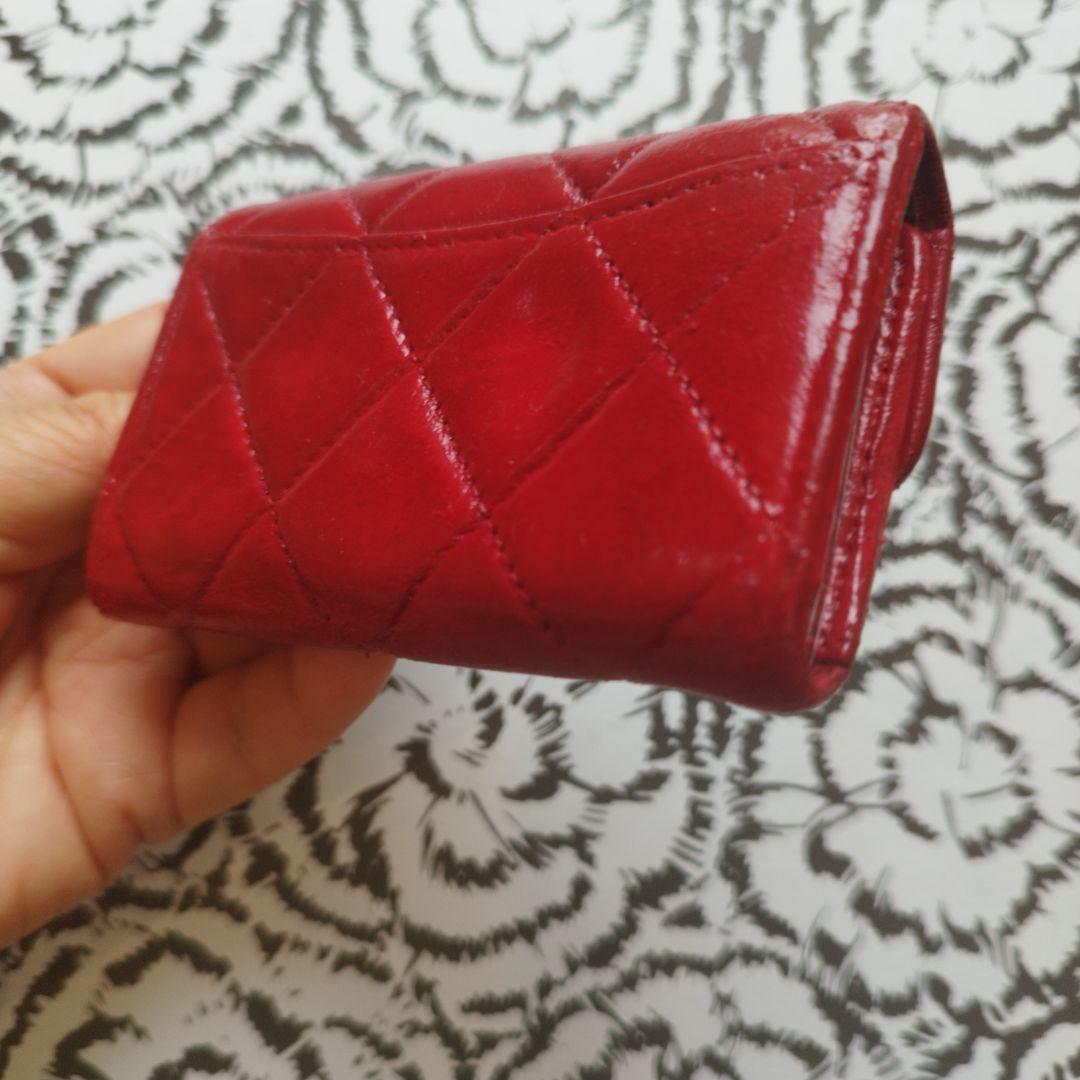 シャネルマトラッセ　キーケース　斜めがけ