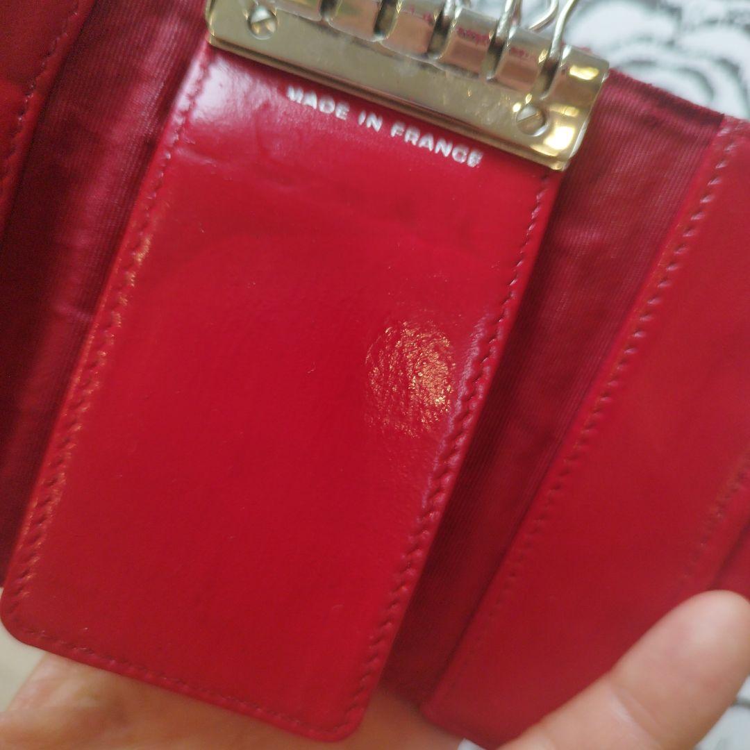 シャネルマトラッセ　キーケース　斜めがけ