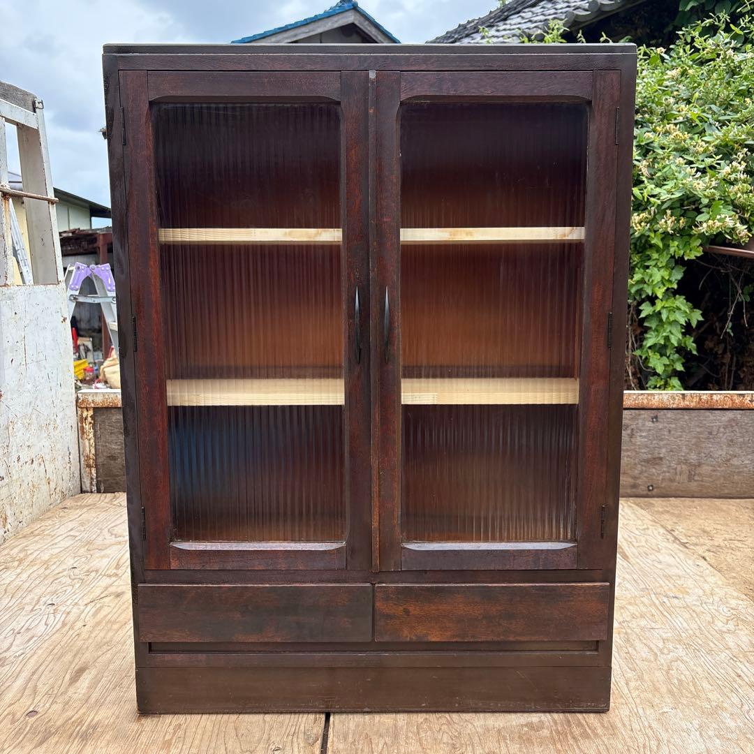 昭和レトロ　本棚　リペア