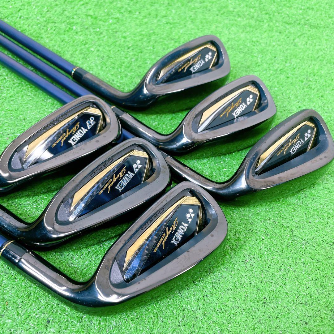 最高級　ヨネックス　 EZONE アイアンセット　6本　カイザ　マス