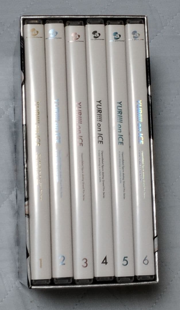 YURI!!! on ICE DVD 全6巻セット/限定BOX付き/別売り可