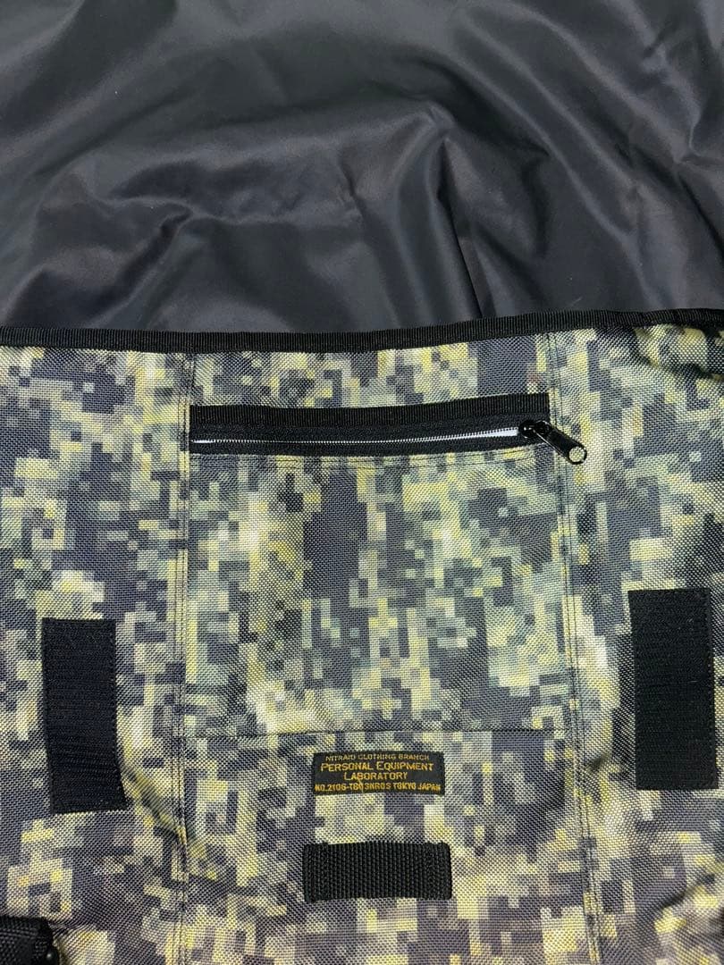 NITRAID モザイクカモ メッセンジャーバッグ