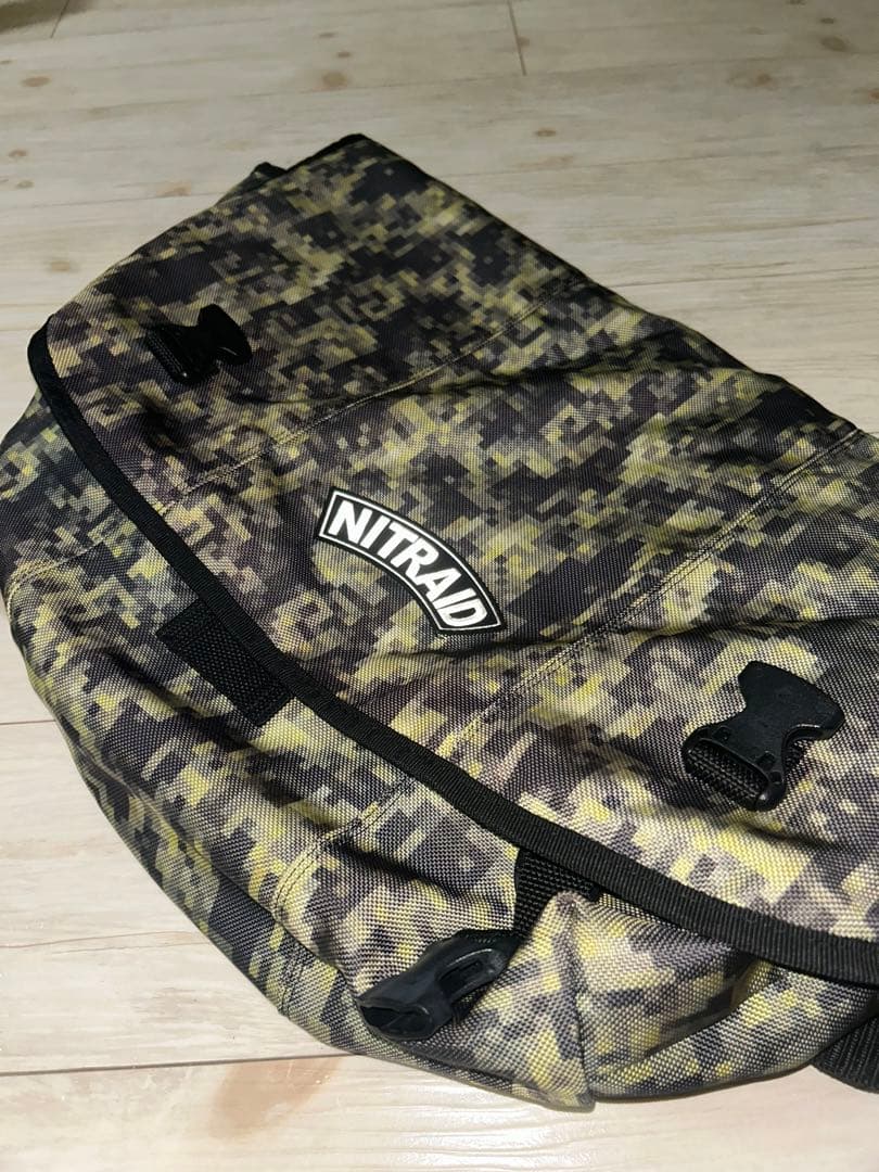 NITRAID モザイクカモ メッセンジャーバッグ