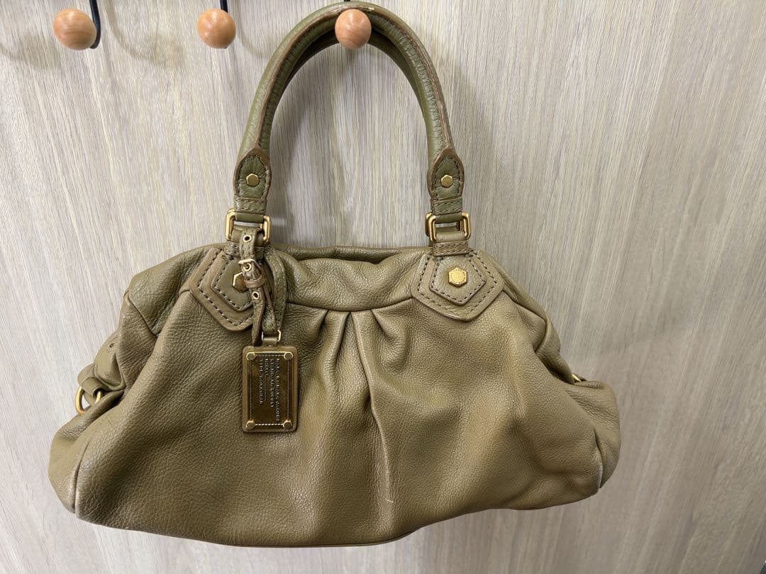 MARC BY MARC JACOBS2WAYバッグ カーキ系 ショルダー付き