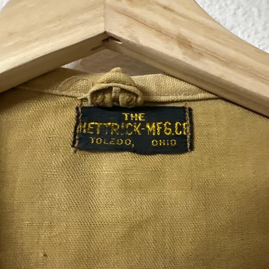 ハンティングジャケット ノーカラー ビンテージ