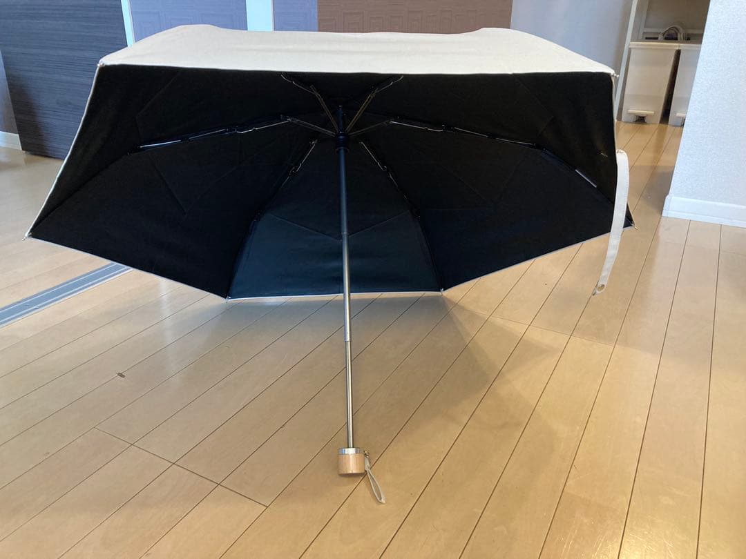 よ*ー様 COKAGEプラス 手開き日傘 3段折りたたみ傘　ラテベージュ