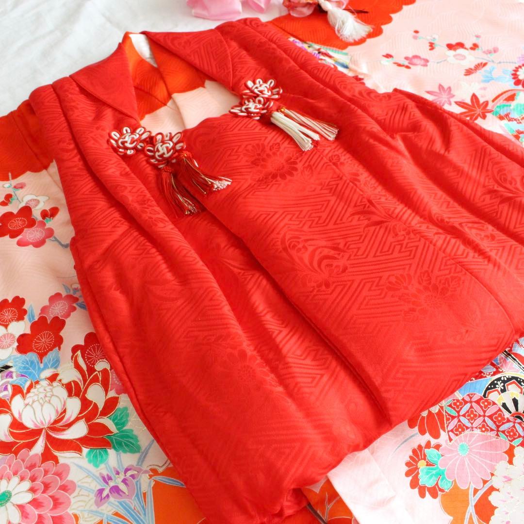 七五三 3歳 女の子 子供 正絹 着物 被布 セット